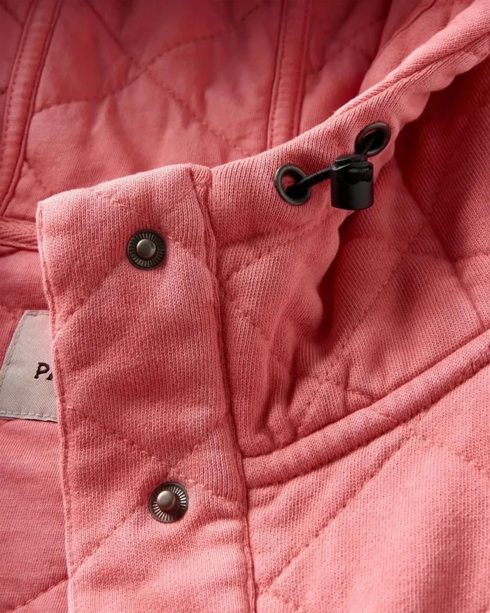 Passenger Tops Clementine Recycled Quilted Vest Shell Pink Shell Pink 8211 Women