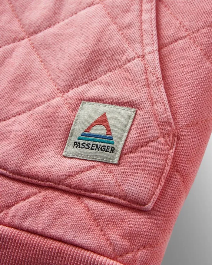 Passenger Tops Clementine Recycled Quilted Vest Shell Pink Shell Pink 8211 Women