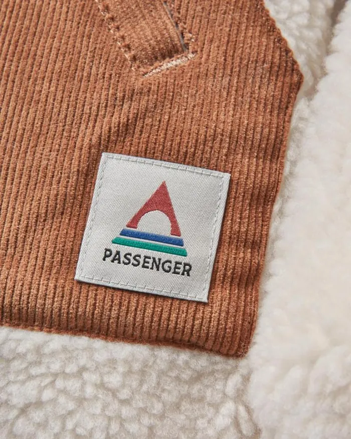 Passenger Tops Clover Recycled DeepPile Sherpa Fleece Warm Ivory Warm Ivory 8211 Women