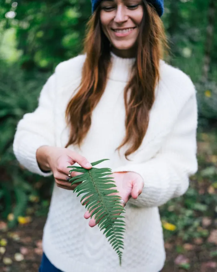 Passenger Tops Cozy Cable Recycled Knitted Jumper Off White Off White 8211 Women