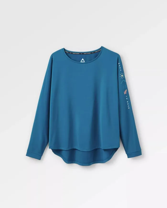 Passenger Tops Hatha Recycled Active Top Corsair Blue Corsair Blue 8211 Women Passenger Tops Hatha Recycled Active Top Corsair Blue Corsair Blue 8211 Women
