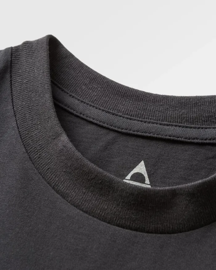 Passenger Tops Heritage Recycled Relaxed Fit TShirt Black Black 8211 Men