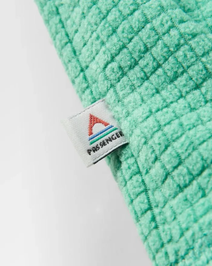 Passenger Tops Off Trail Recycled Grid Polar Fleece Pebble GreyGreen Spruce Pebble Greygreen Spruce 8211 Women