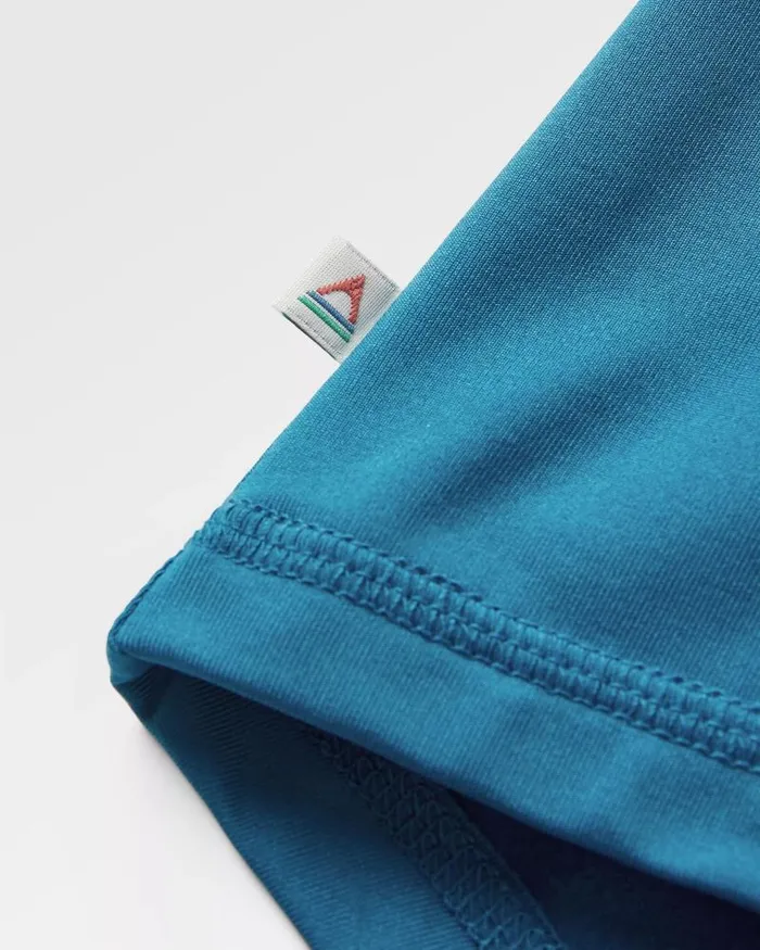 Passenger Tops River Recycled Active LS TShirt Dusty Ochre Corsair Blue Dusty Ochre Corsair Blue 8211 Women