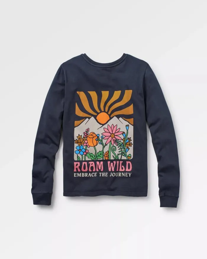 Passenger Tops Roam Wild LS TShirt Black Black 8211 Women