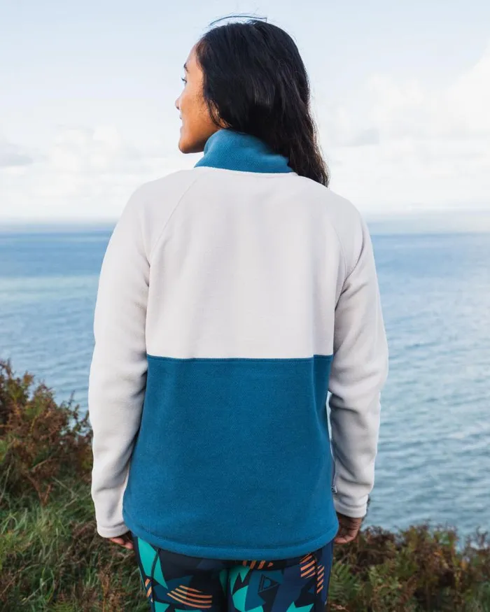 Passenger Tops Snowdrop Pullover Recycled Polartec Fleece Corsair Vintage White Corsair Vintage White 8211 Women