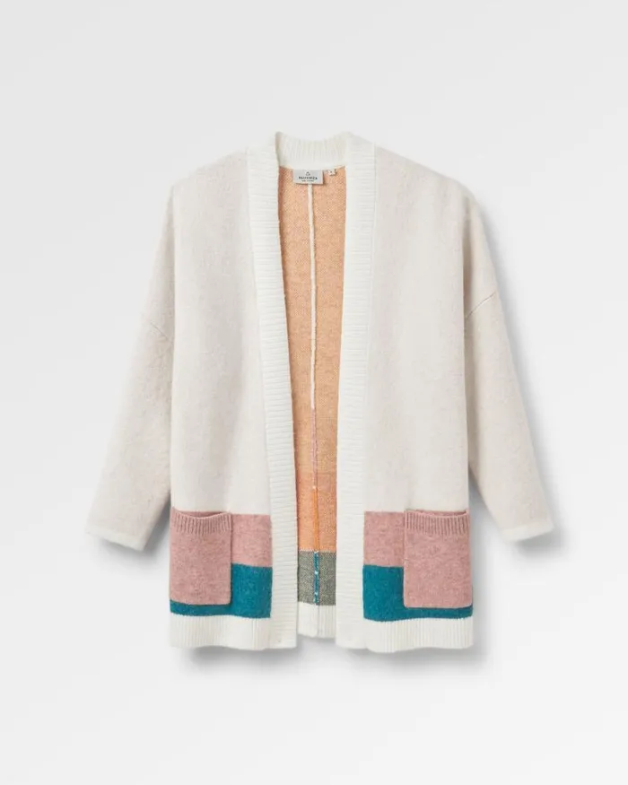 Passenger Tops Vista Recycled Knitted Cardigan Off White Off White 8211 Women