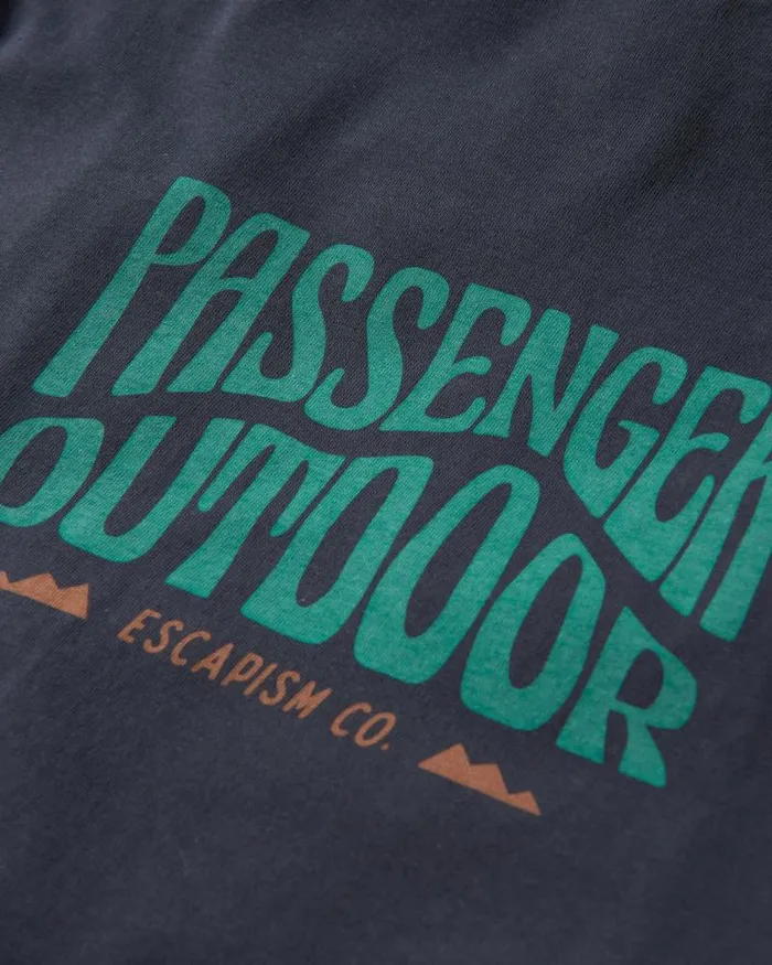 Passenger Tops Yuca Recycled Cotton TShirt Black Black 8211 Men