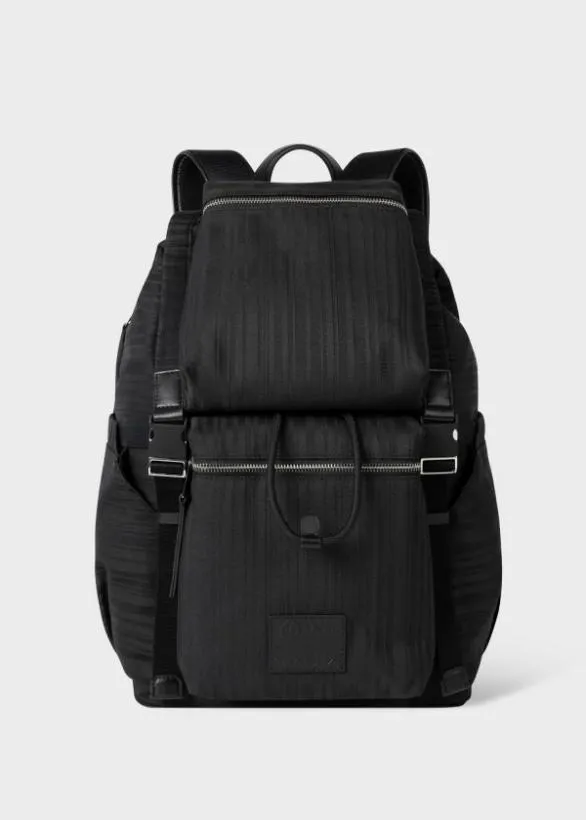 Paul Smith Bags 039Shadow Stripe039 Backpack Black 8211 Mens
