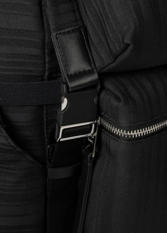Paul Smith Bags 039Shadow Stripe039 Backpack Black 8211 Mens
