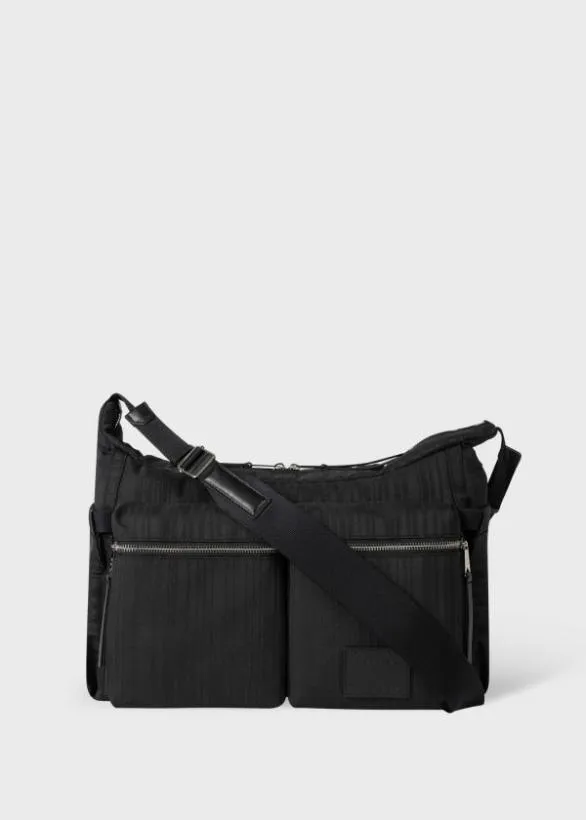 Paul Smith Bags 039Shadow Stripe039 CrossBody Bag Black 8211 Mens