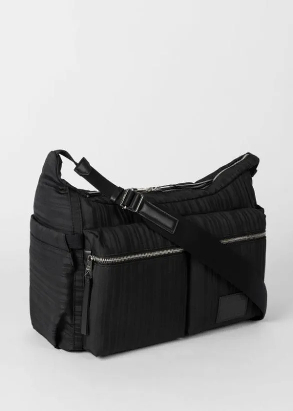 Paul Smith Bags 039Shadow Stripe039 CrossBody Bag Black 8211 Mens