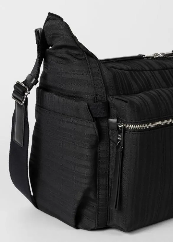 Paul Smith Bags 039Shadow Stripe039 CrossBody Bag Black 8211 Mens