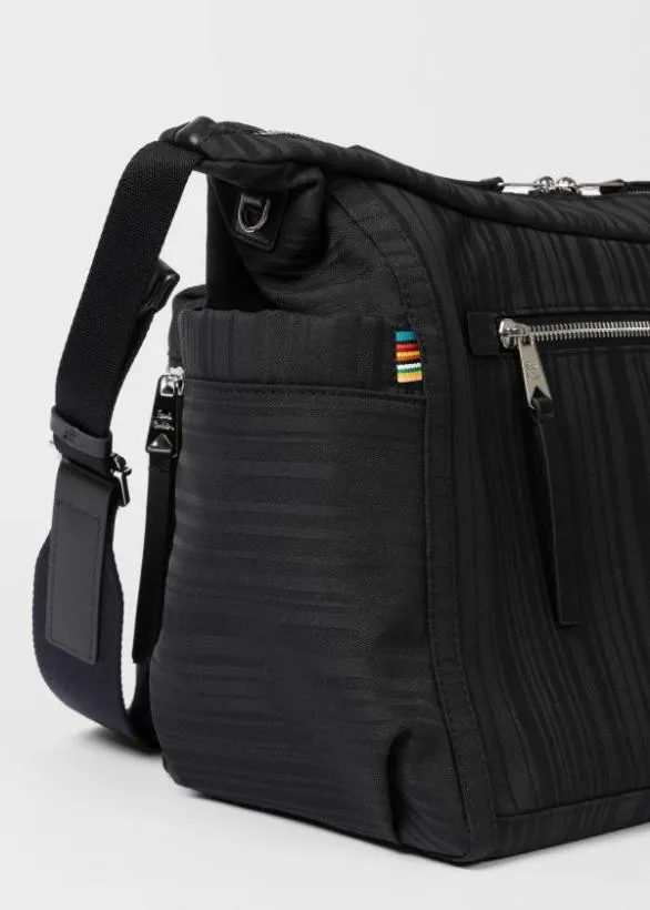 Paul Smith Bags 039Shadow Stripe039 CrossBody Bag Black 8211 Mens