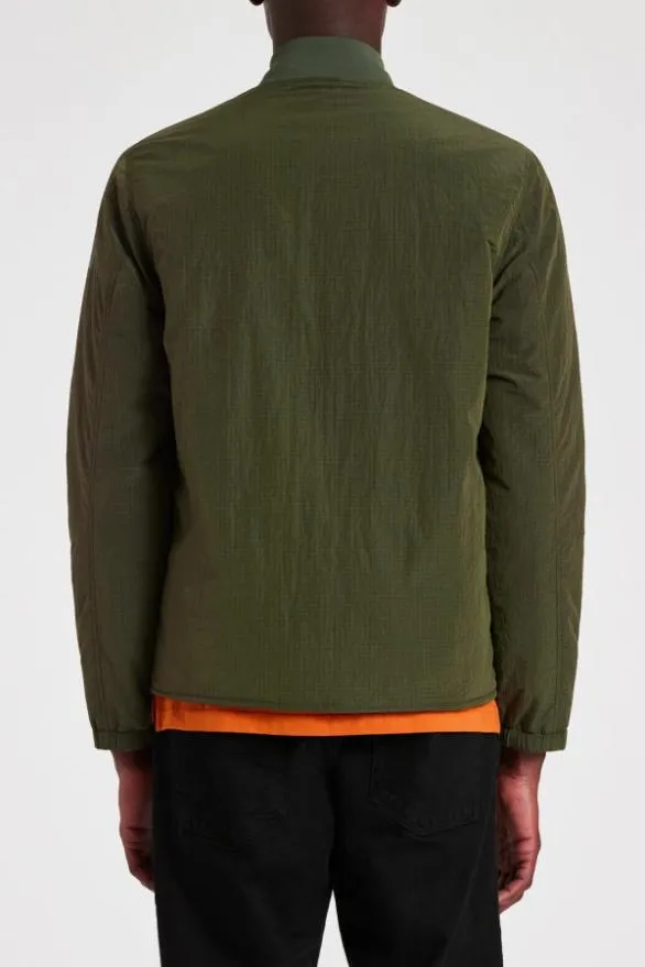 Paul Smith Coats and Jackets Ripstop Reversible Bomber Jacket Green 8211 Mens