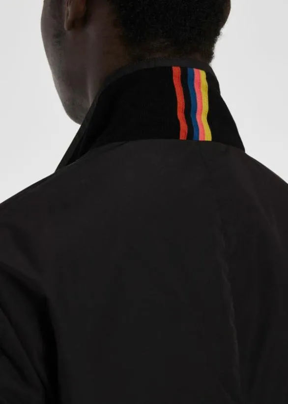 Paul Smith Coats and Jackets ThreeButton Wadded Jacket Black 8211 Mens