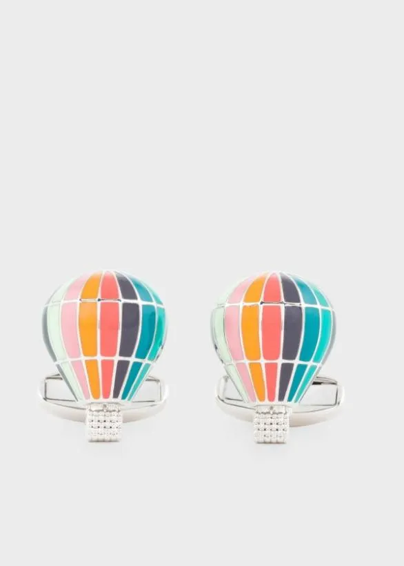Paul Smith Cufflinks Hot Air Balloon Cufflinks Silver 8211 Mens