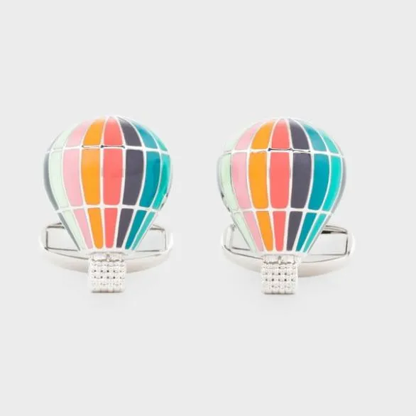 Paul Smith Cufflinks Hot Air Balloon Cufflinks Silver 8211 Mens