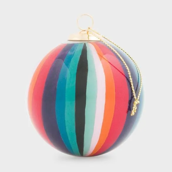 Paul Smith Decorative Accessories HandPainted 039Artist Stripe039 Glass Bauble Artist Stripe 8211 Home