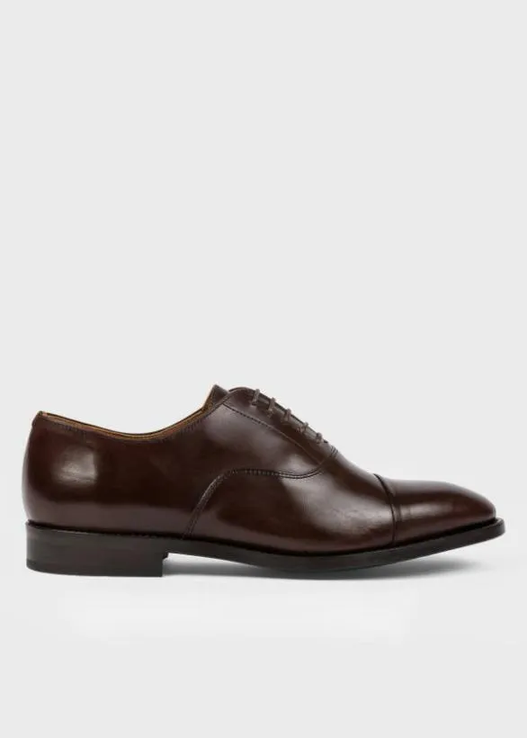 Paul Smith Formal Leather 039Bari039 Shoes Chocolate Brown 8211 Mens