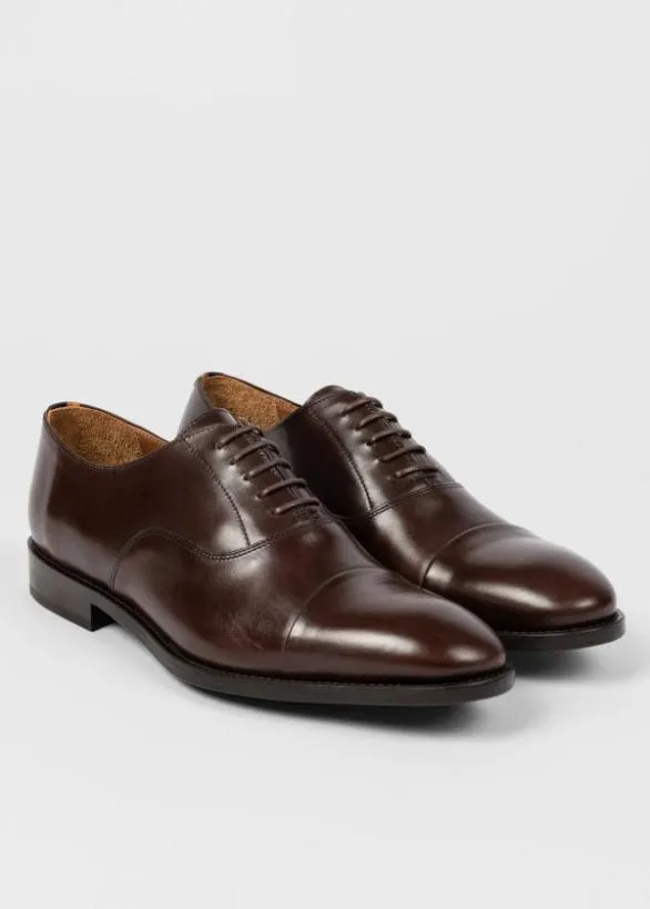 Paul Smith Formal Leather 039Bari039 Shoes Chocolate Brown 8211 Mens