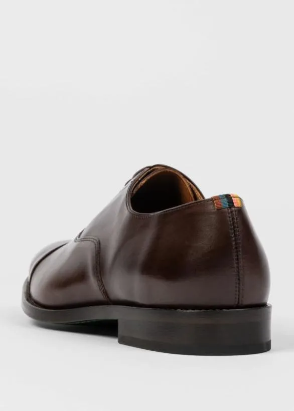 Paul Smith Formal Leather 039Bari039 Shoes Chocolate Brown 8211 Mens