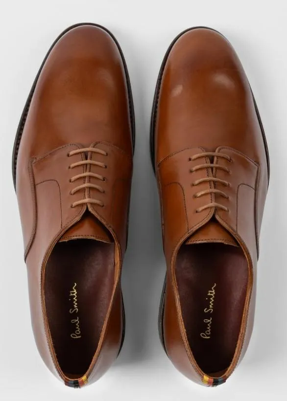 Paul Smith Formal Leather 039Fes039 Shoes Tan 8211 Mens