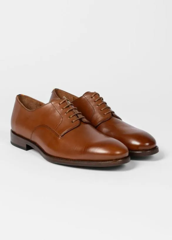 Paul Smith Formal Leather 039Fes039 Shoes Tan 8211 Mens
