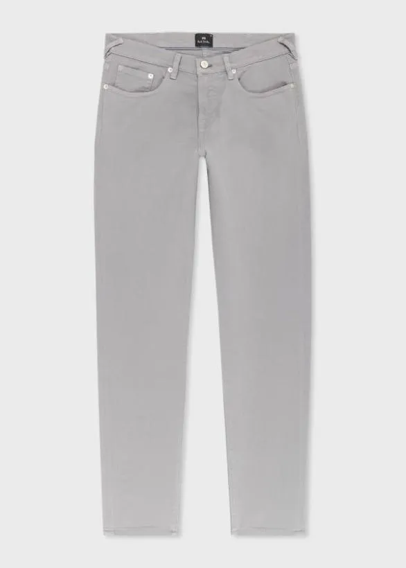 Paul Smith Jeans GarmentDyed Organic CottonStretch Jeans Light Grey 8211 Mens Paul Smith Jeans GarmentDyed Organic CottonStretch Jeans Light Grey 8211 Mens