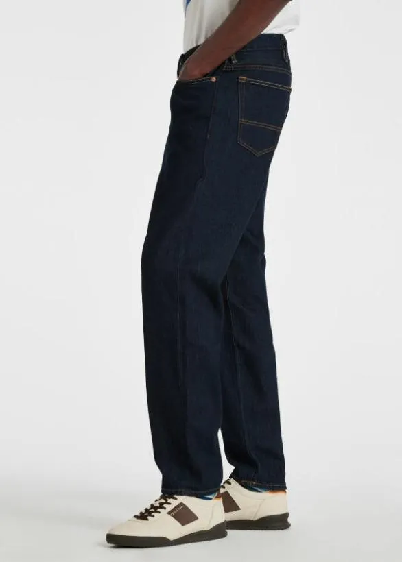 Paul Smith Jeans TaperedFit 039Organic Authentic Twill039 Jeans Indigo 8211 Mens