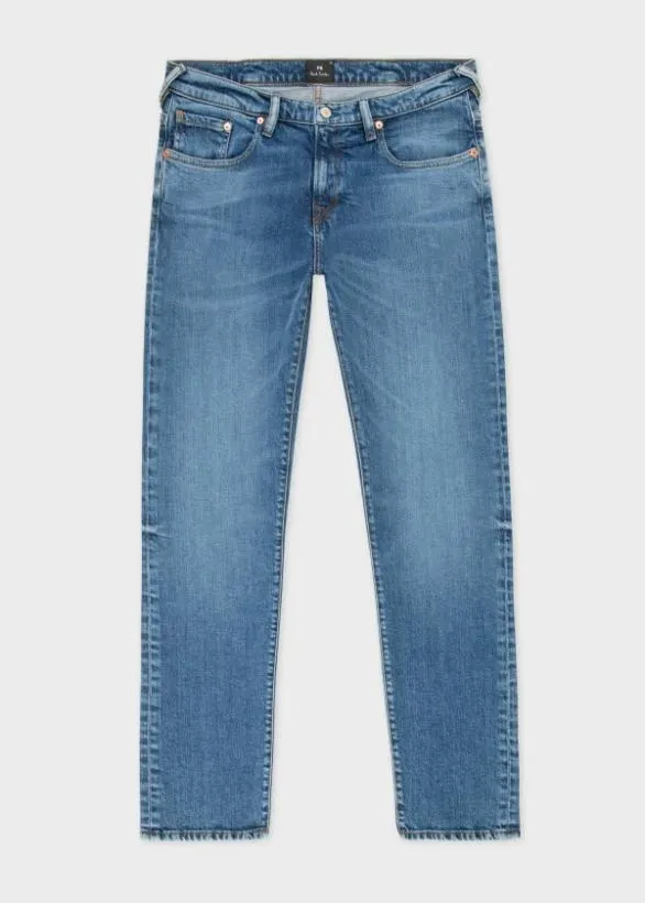Paul Smith Jeans TaperedFit MidWash Jeans Mid Wash 8211 Mens