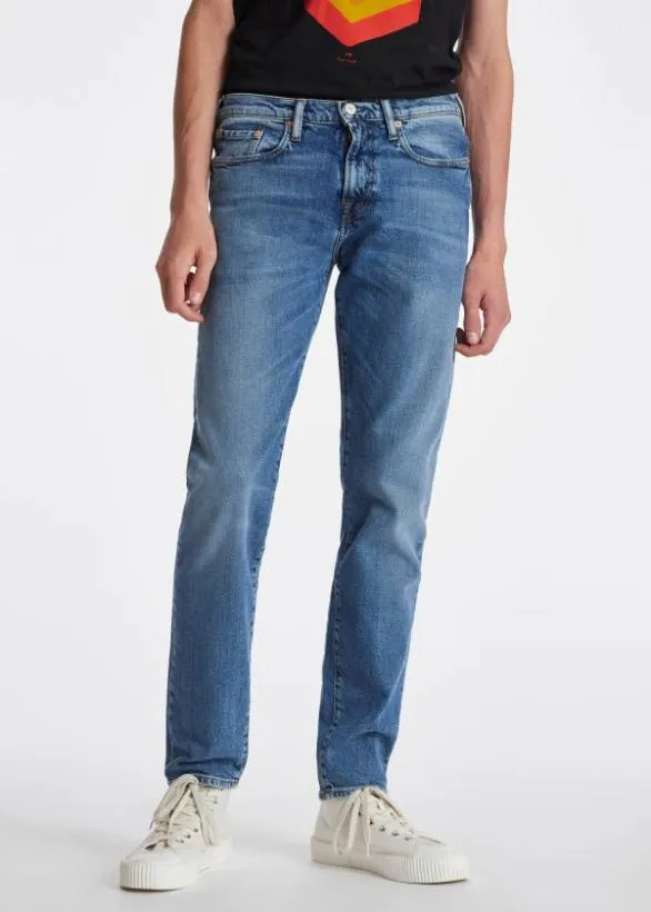 Paul Smith Jeans TaperedFit MidWash Jeans Mid Wash 8211 Mens