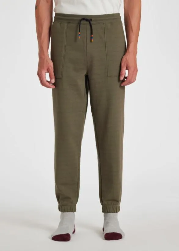 Paul Smith Loungewear Cotton Lounge Pants Khaki 8211 Mens
