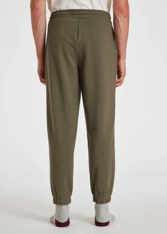 Paul Smith Loungewear Cotton Lounge Pants Khaki 8211 Mens