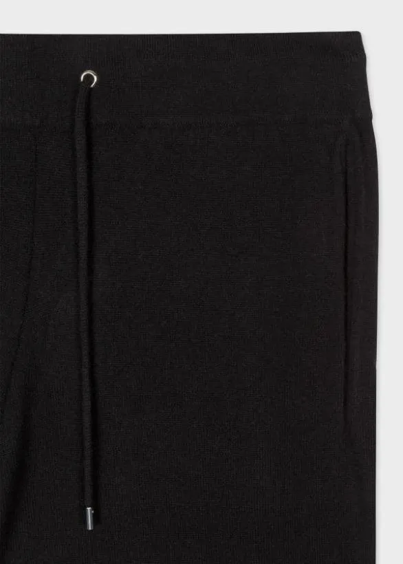 Paul Smith Loungewear Knitted Lounge Pants Black 8211 Mens