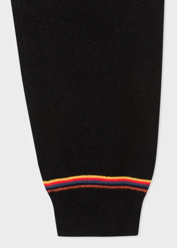 Paul Smith Loungewear Knitted Lounge Pants Black 8211 Mens