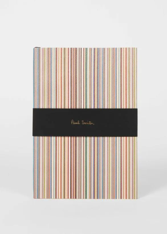 Paul Smith Monogrammed Gifts 039Signature Stripe039 Notebook Signature Stripe 8211 MensHome