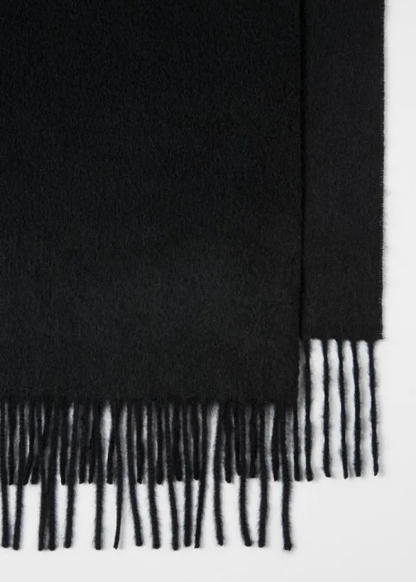 Paul Smith Monogrammed Gifts Cashmere Scarf Black 8211 MensWomens