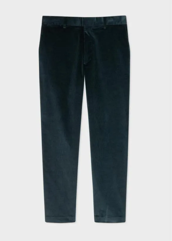 Paul Smith Pants Corduroy Pants Navy 8211 Mens