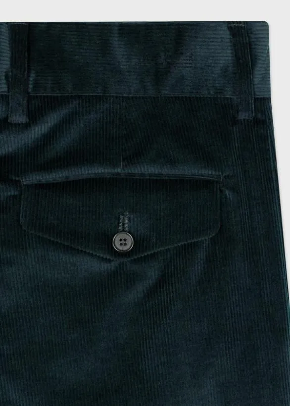 Paul Smith Pants Corduroy Pants Navy 8211 Mens
