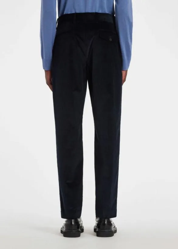 Paul Smith Pants Corduroy Pants Navy 8211 Mens