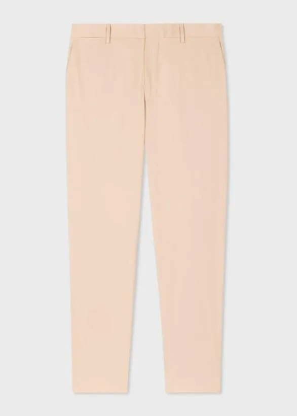 Paul Smith Pants Light Tan Fine CottonTwill Chinos Tan 8211 Mens