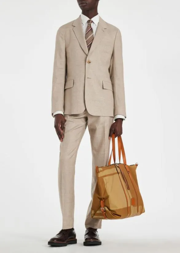 Paul Smith Pants LinenWool Pants Beige 8211 Mens