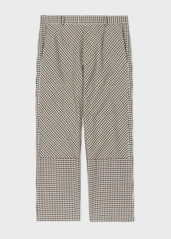 Paul Smith Pants Wool Carpenter Pants Brown 8211 Mens
