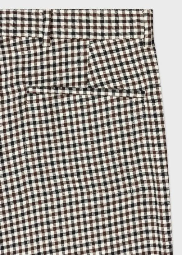 Paul Smith Pants Wool Carpenter Pants Brown 8211 Mens