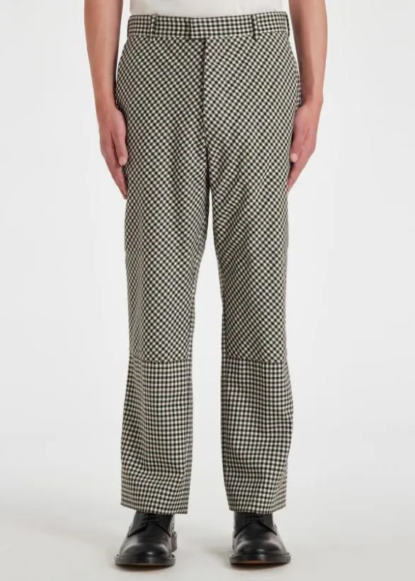 Paul Smith Pants Wool Carpenter Pants Brown 8211 Mens
