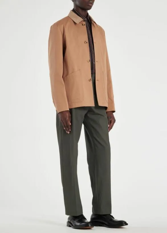 Paul Smith Shirts 039Painted Stripe039 Shirt Brown 8211 Mens