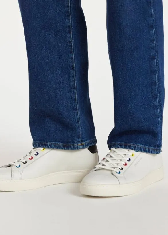 Paul Smith Sneakers 039Rex039 Sneakers With MultiColour Eyelets White 8211 Mens