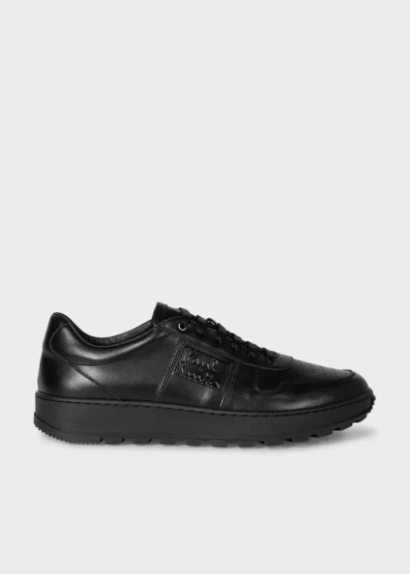 Paul Smith Sneakers Leather 039Filoni039 Trainers Black 8211 Mens