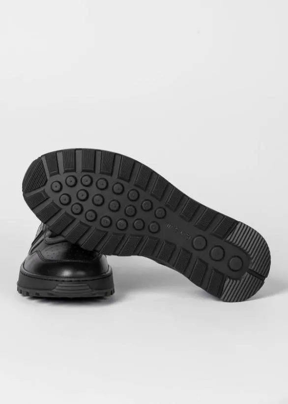 Paul Smith Sneakers Leather 039Filoni039 Trainers Black 8211 Mens